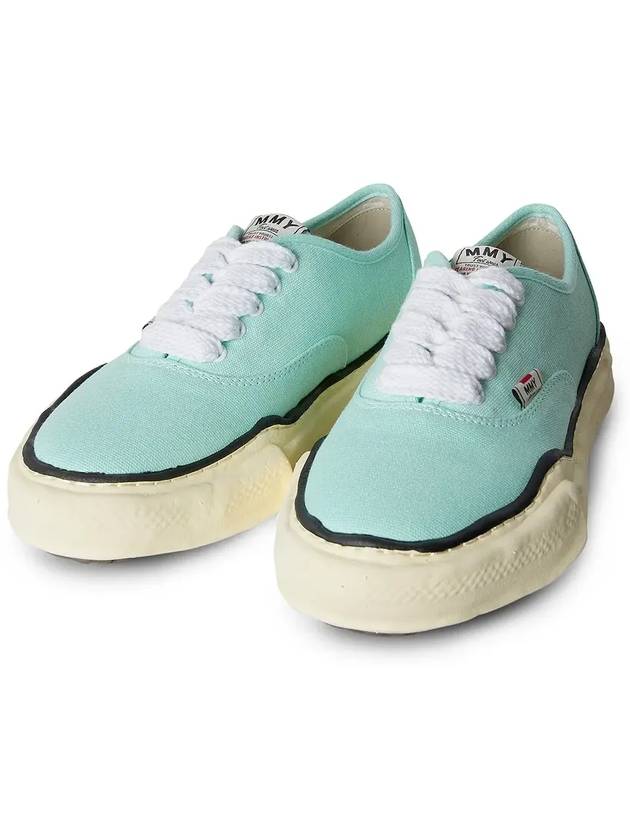 Baker OG Sole OD Canvas Low-top Sneakers Light Blue - MIHARA YASUHIRO - BALAAN 3