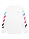 gradient arrow long sleeve t-shirt white - OFF WHITE - BALAAN 1