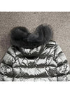 Le Original Logo Patch Fox Fur Hooded Padded Coat - COLMAR - BALAAN 8