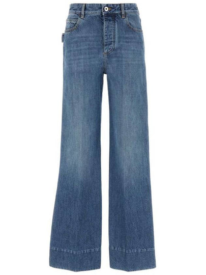 WoMen's Vintage Wide Jeans Blue - BOTTEGA VENETA - BALAAN 2