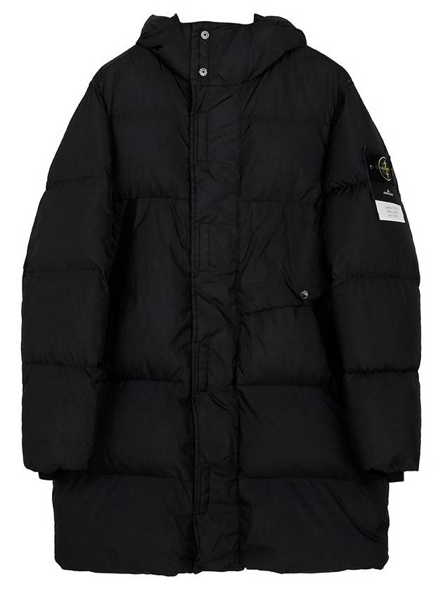 Wappen Patch Crinkle Labs Padding Black - STONE ISLAND - BALAAN 2