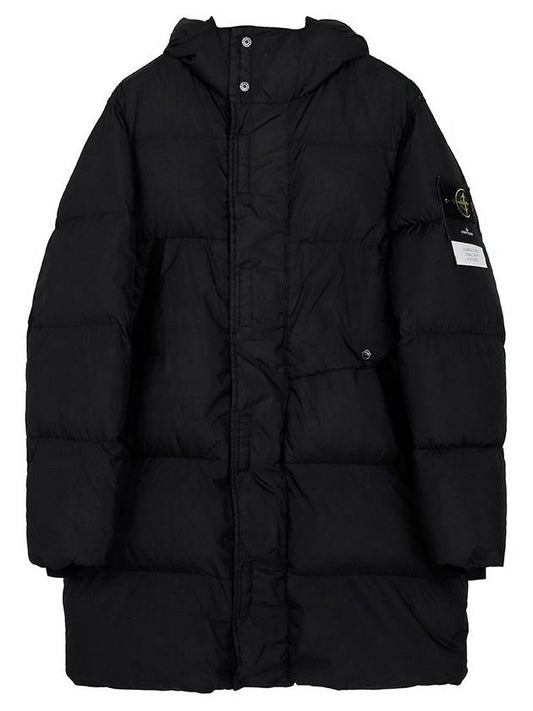 Wappen Patch Crinkle Labs Padding Black - STONE ISLAND - BALAAN 2