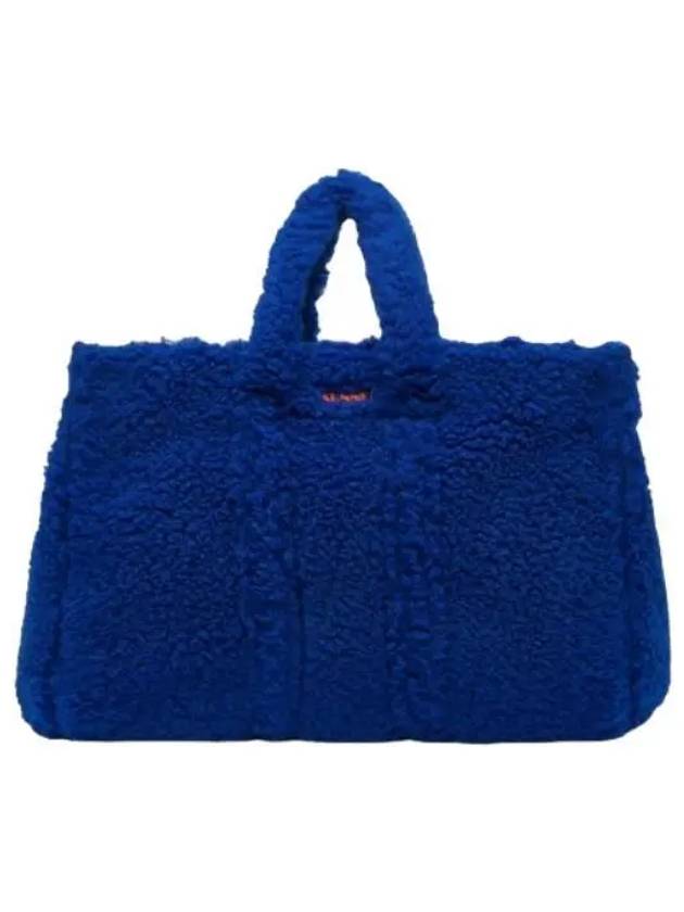 Paralepipedo Teddy Tote Bag Royal Blue Handbag - SUNNEI - BALAAN 1