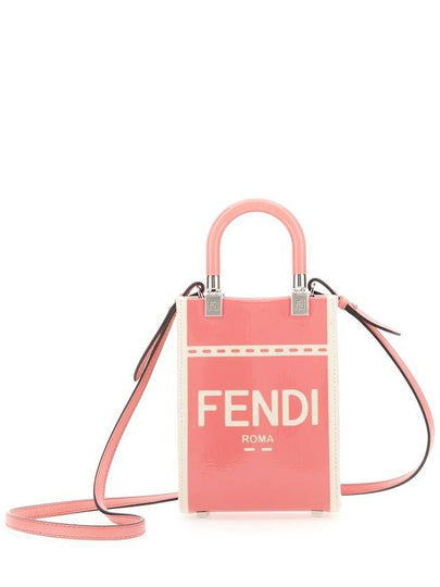 Sunshine Shopper Small Tote Bag Pink - FENDI - BALAAN 2