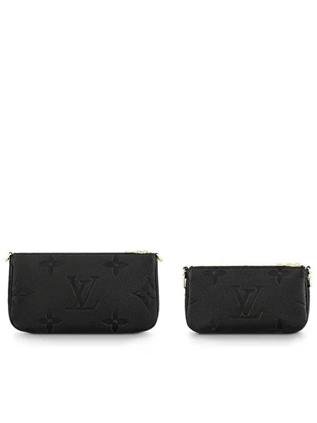 Multi Pochette Accessoires Shoulder Bag Black - LOUIS VUITTON - BALAAN 5