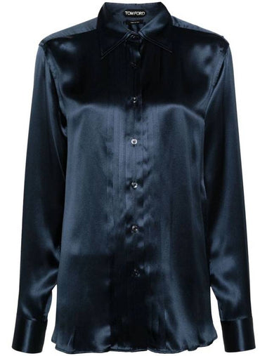 Tom Ford Smocked Shirt - TOM FORD - BALAAN 1