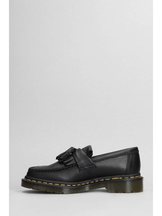 Adrian Virginia Leather Tassel Loafers Black - DR. MARTENS - BALAAN 4