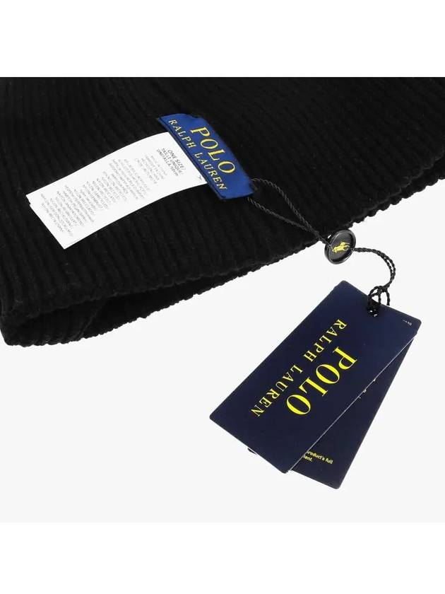 Preppy Golden Retriever Beanie Black - POLO RALPH LAUREN - BALAAN 4