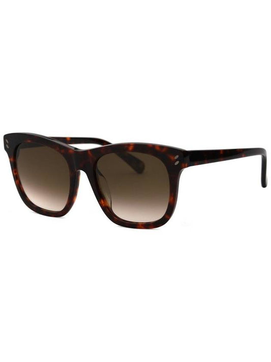 Stella McCartney SC0001SA 003 officially imported square horn rimmed luxury sunglasses - STELLA MCCARTNEY - BALAAN 1