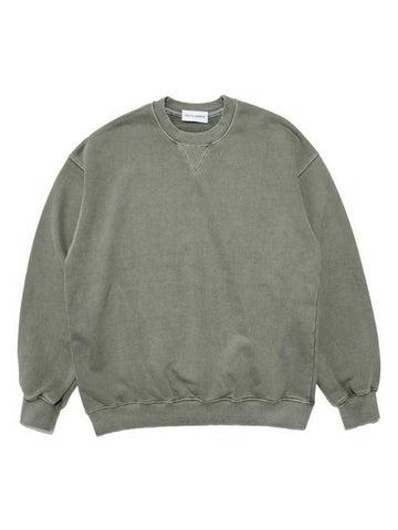 Berlin Pigment Sweatshirt Deep Khaki - SMITH ARMOR - BALAAN 1