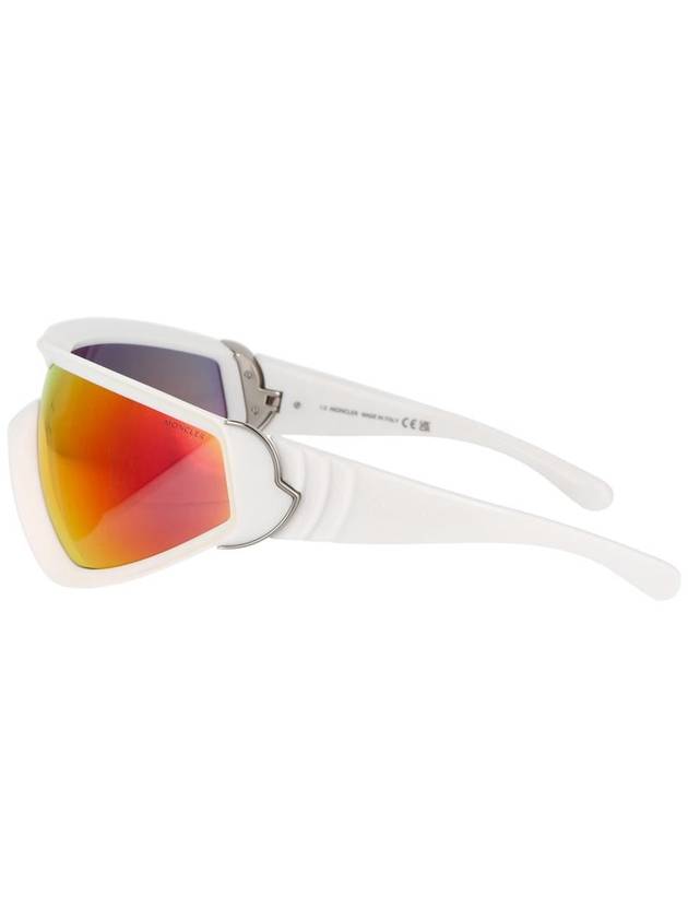 23 fw WRAPID Mask Sunglasses ML0249 21G WHITE B0230376494 - MONCLER - BALAAN 4