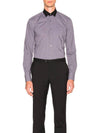 CONTRAST COLLAR SHIRT - LANVIN - BALAAN 1