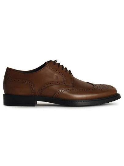 Leather Lace-Up Derby Brown - TOD'S - BALAAN 2