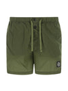 Men's Nylon Metal Swim Shorts Green - STONE ISLAND - BALAAN 1