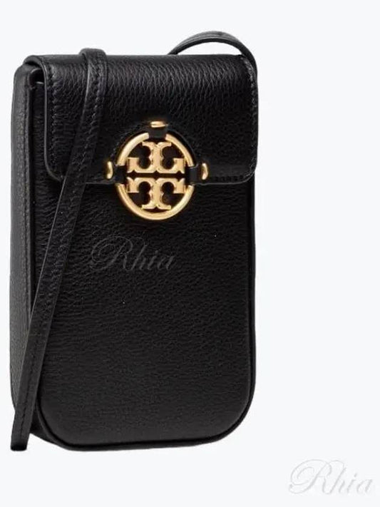 Miller Phone Pouch Mini Cross Bag Black - TORY BURCH - BALAAN 2