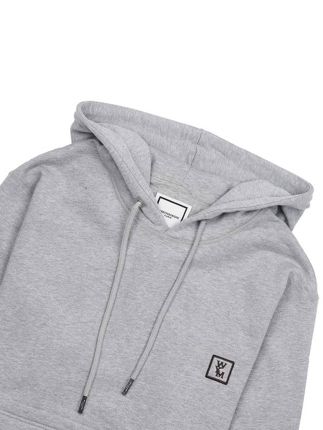 Back logo cotton hood gray - WOOYOUNGMI - BALAAN 5