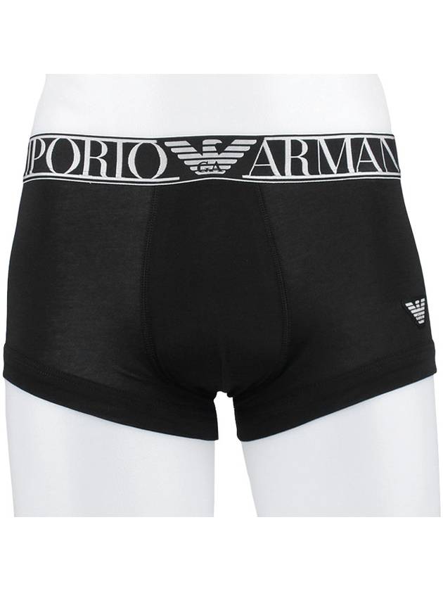 Men's Boxer Briefs Black - EMPORIO ARMANI - 2