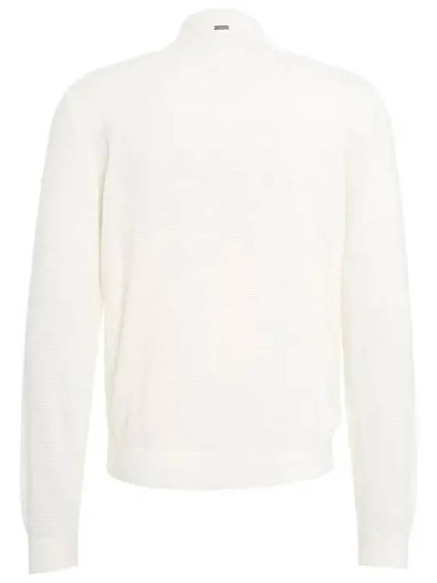 24SS Cotton Mix Zipup Jacket White - HERNO - BALAAN 3