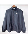 Sportswear Essential Windrunner Woven Track Jacket Black - NIKE - BALAAN 8