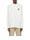 ORB Logo Polo Shirt White - VIVIENNE WESTWOOD - BALAAN 2