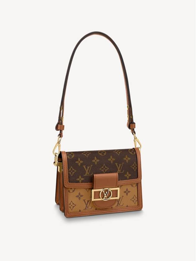 Mini Dauphine Shoulder Bag Brown - LOUIS VUITTON - BALAAN 2