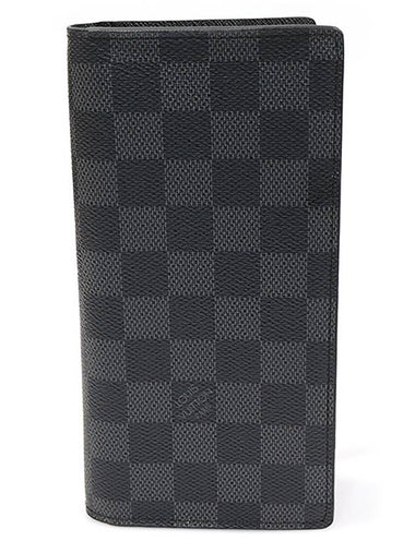 N62665 Damier Graphite Canvas Brazza Wallet Long - LOUIS VUITTON - BALAAN 1