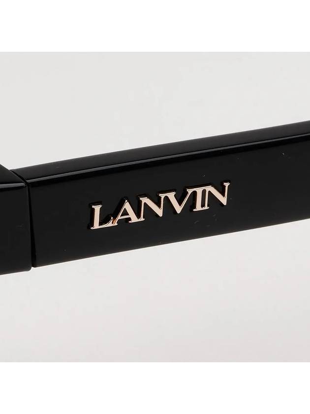 Glasses frame LNV2650LB 001 black Asian fit horn rim square - LANVIN - BALAAN 5