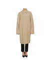 Women's Car Trench Coat Beige - LEMAIRE - BALAAN 1