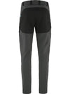 Men's Long Abisko Midsummer Track Pants Grey Black - FJALL RAVEN - BALAAN 3