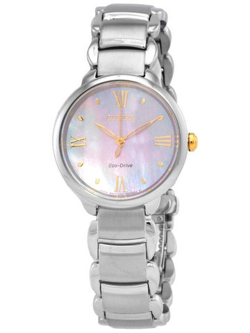 Citizen L Series Eco-Drive Mother of Pearl Dial Ladies Watch EM0927-87Y - CITIZEN - BALAAN 1