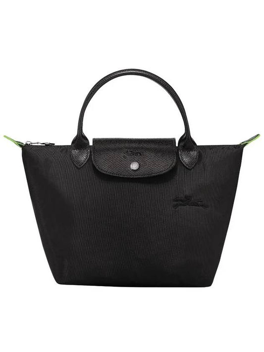 Le Pliage Green Small Tote Bag Black - LONGCHAMP - BALAAN 2