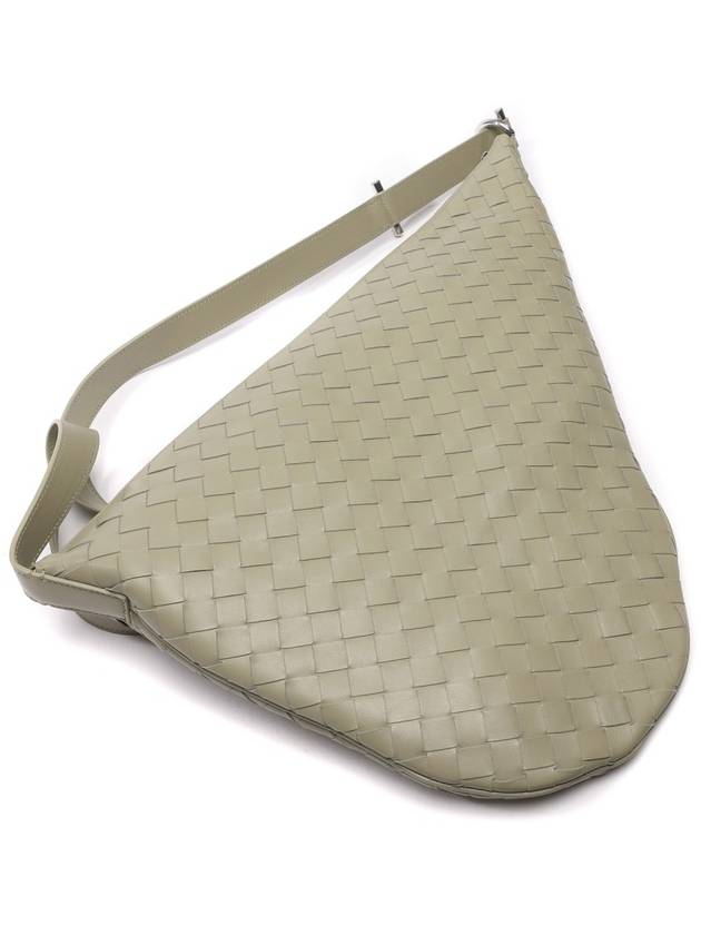 Intrecciato Virgule Cross Bag Travertine - BOTTEGA VENETA - BALAAN 6