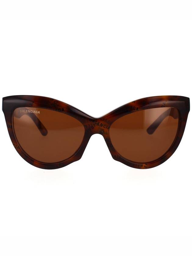 Eyewear Havana Cat Eye Sunglasses Brown - BALENCIAGA - BALAAN 2