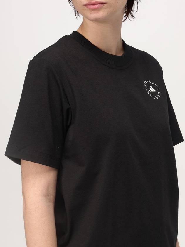 by Stella McCartney short sleeve t-shirt HR9170 BLACK - ADIDAS - BALAAN 6