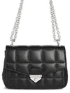 Soho Small Quilted Leather Shoulder Bag Black - MICHAEL KORS - BALAAN 2