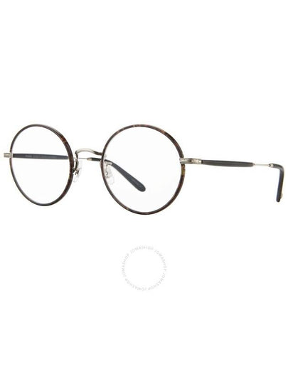 Garrett Leight FONDA Demo Round Eyeglasses 3060 BBT-BS-BK 49 - GARRETT LEIGHT - BALAAN 2