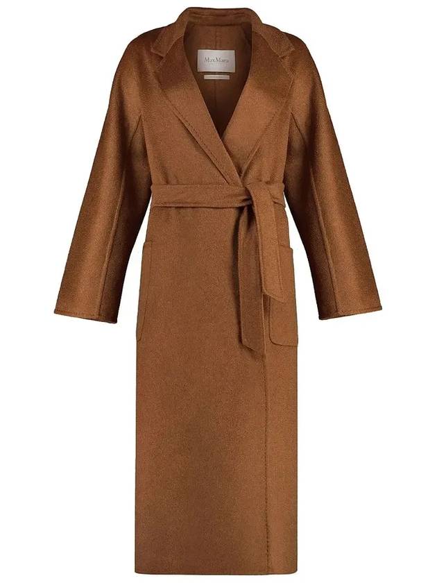 Ludmilla Belt Single Coat Tobacco - MAX MARA - BALAAN 3