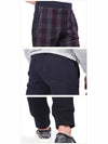 Check Mix Jersey Straight Pants Blue - LANVIN - BALAAN 6