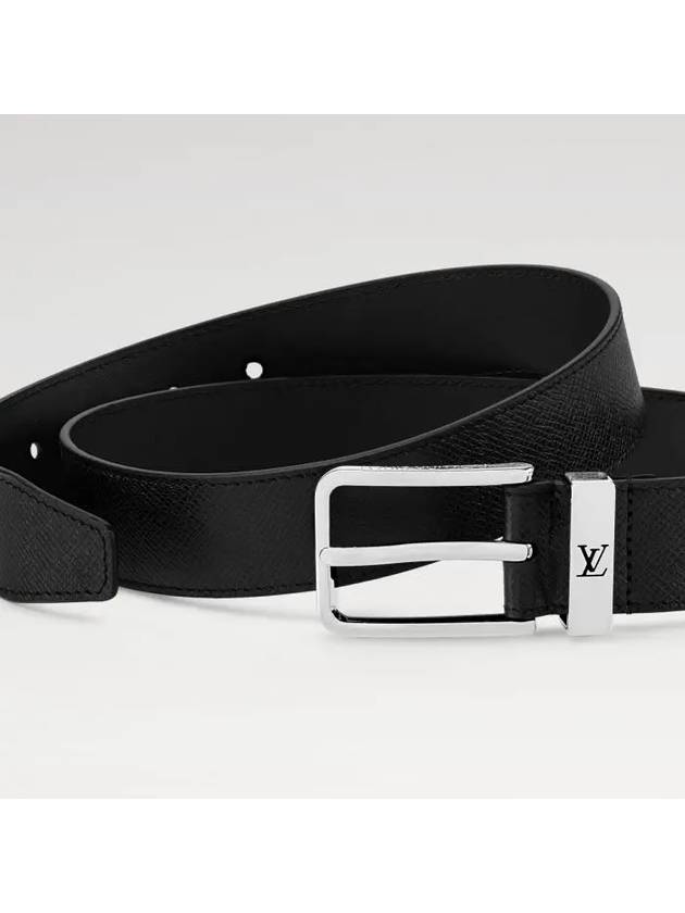 Pont Neuf 35MM Leather Belt Black - LOUIS VUITTON - BALAAN 2