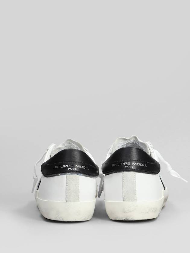 PRSX Black Tab Low Top Sneakers White - PHILIPPE MODEL - BALAAN 5