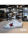 Superstar Low Top Sneakers Red White - GOLDEN GOOSE - BALAAN 3