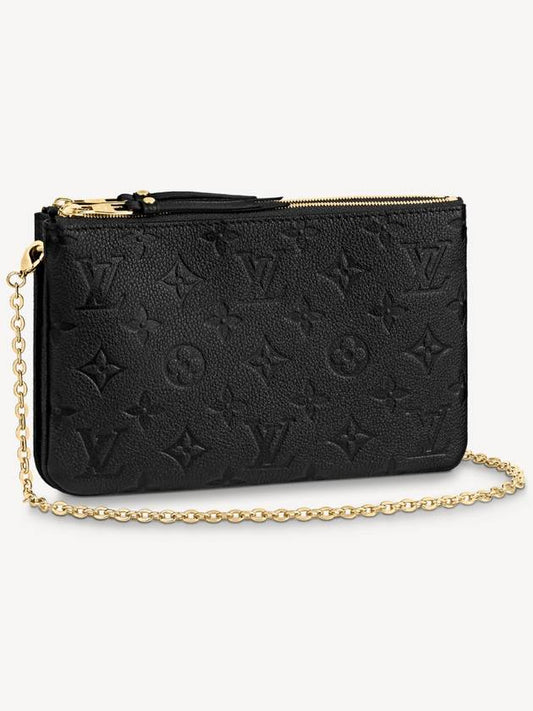 Pochette Double Zip Shoulder Bag Black - LOUIS VUITTON - BALAAN 2