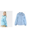 Golf Half Hooded Anorak Jumper Blue - HENRY STUART - BALAAN 3