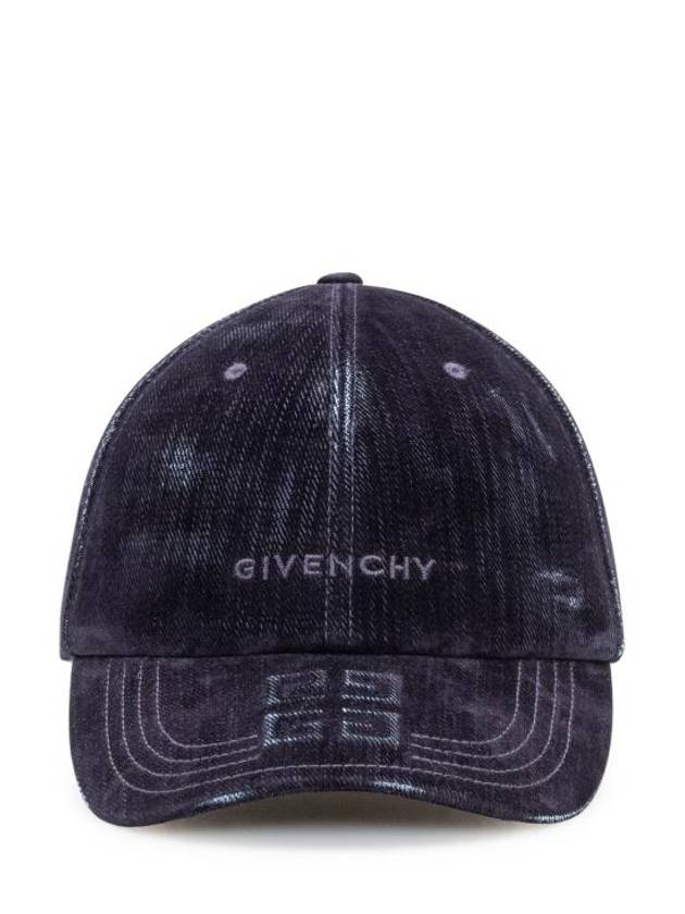 Embroidered Logo Denim Ball Cap Blue - GIVENCHY - BALAAN 2