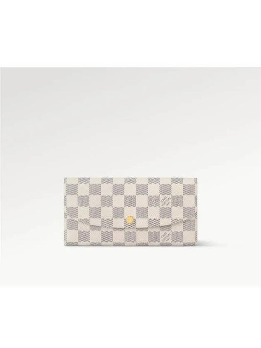 Emilie Damier Canvas Long Wallet Pink - LOUIS VUITTON - BALAAN 2