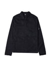 Lens Waffen Pocket Long Sleeve Shirt Black - CP COMPANY - BALAAN 1