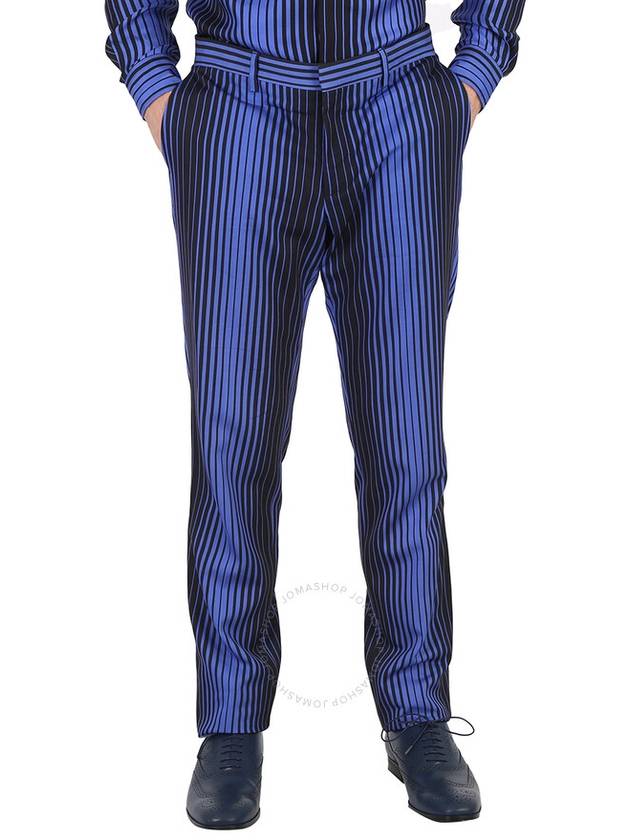 Men s Straight Pants Moschino Stripe Pattern Leg Trouser Brand Size 46 Waist 30 - MOSCHINO - BALAAN 2