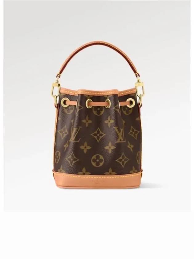 Nano Noe Monogram Bucket Bag Brown - LOUIS VUITTON - BALAAN 10