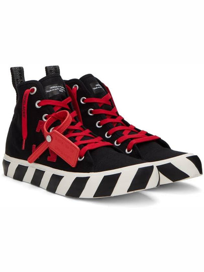 Arrow Motif Vulcanized High-Top Sneakers Black - OFF WHITE - BALAAN 2