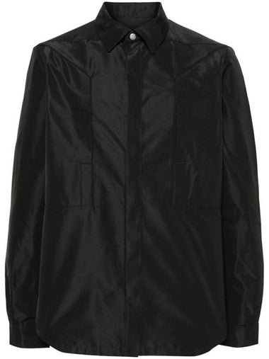 Rick Owens Fogpocket Classic-Collar Shirt - RICK OWENS - BALAAN 1